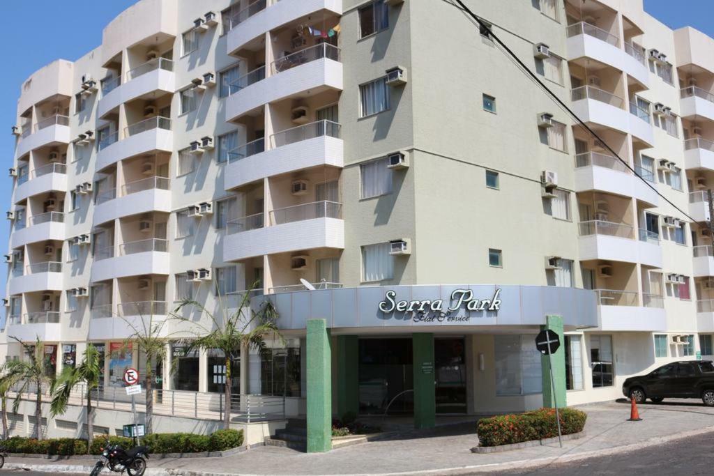 Serra Park Flat Service - Rio Quente Esplanada Apartamento Inteiro Roupas De Cama A Parte المظهر الخارجي الصورة
